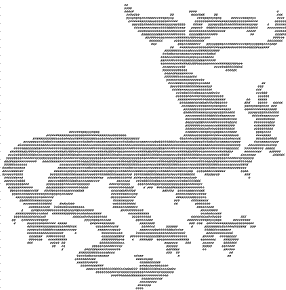 ASCII Art Dragon