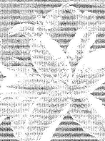 ascii flower lily