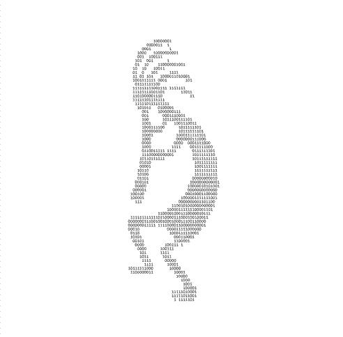 ASCII Art Kokopelli