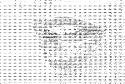 ASCII Art Lips