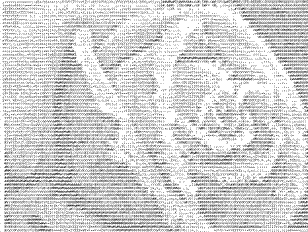 ascii art rose, rose ascii art, ascii art small rose,