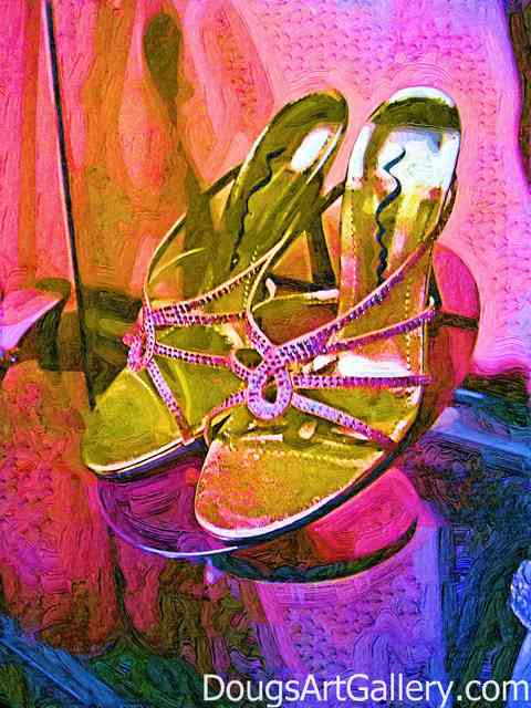 high heel diamond shoes