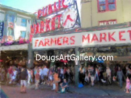 Pike Place market Seattle