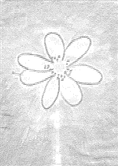 flower ASCII Art Flower