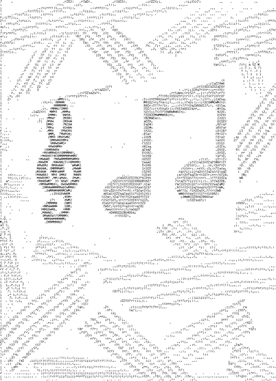 ASCII Art Music Note 1