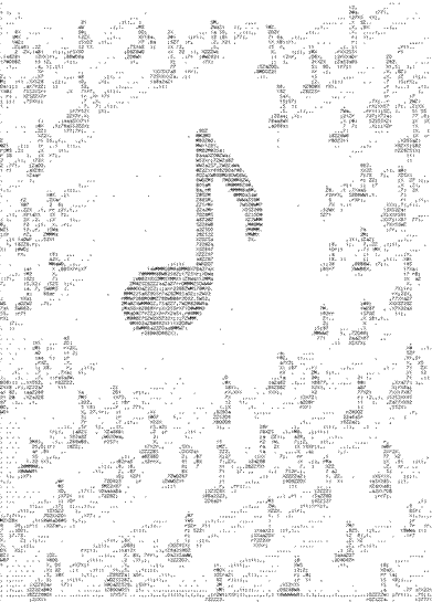 ASCII art music note 2