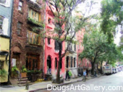 Greenwich Village NYC Artwork Greenwich Village NYC Artwork
