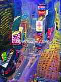 Artwork of Times Square New York City